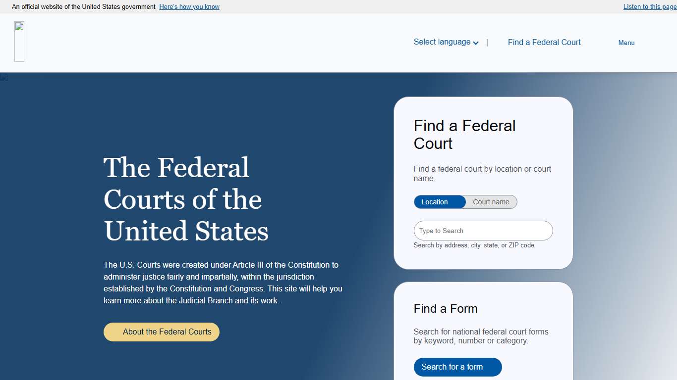 United States Courts